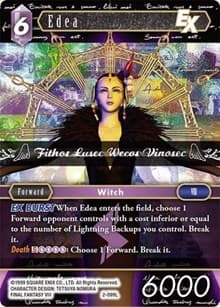 Edea EX - Opus II - Final Fantasy TCG card