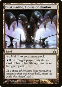 Duskmantle, House of Shadow - Ravnica: City of Guilds - Magic: The Gathering card