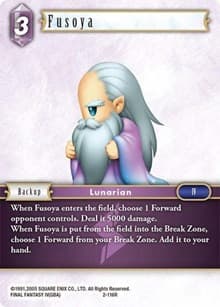 Fusoya (Rare) - Opus II - Final Fantasy TCG card