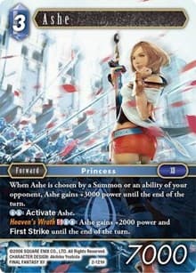 Ashe - Opus II - Final Fantasy TCG card