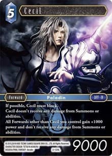 Cecil - Opus II - Final Fantasy TCG card