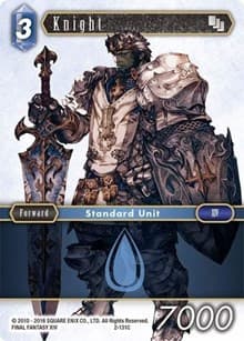 Knight - Opus II - Final Fantasy TCG card
