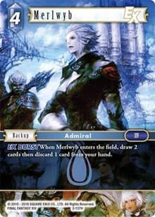 Merlwyb EX - Opus II - Final Fantasy TCG card