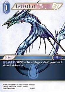 Leviathan EX - Opus II - Final Fantasy TCG card