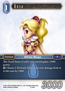 Rosa (Common) - Opus II - Final Fantasy TCG card