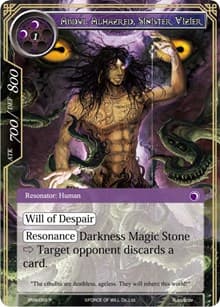 Abdul Alhazred, Sinister Vizier - Echoes of the New World - Force of Will card