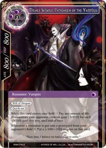 Mikage Seijuro, Patriarch of the Vampires - Echoes of the New World - Force of Will card