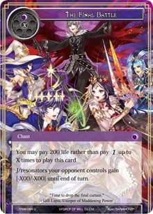 The Final Battle - Echoes of the New World - Force of Will card