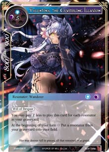 Valentina, The Crumbling Illusion - Echoes of the New World - Force of Will card