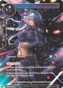 Valentina, The Crumbling Illusion (Full Art) - Echoes of the New World - Force of Will card