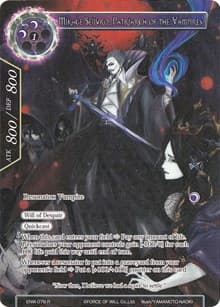 Mikage Seijuro, Patriarch of the Vampires (Full Art) - Echoes of the New World - Force of Will card