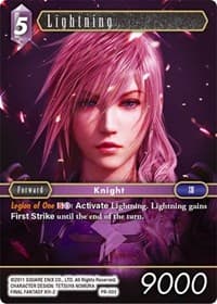 Lightning - FF: Promo Cards - Final Fantasy TCG card