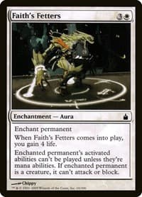 Faith's Fetters - Ravnica: City of Guilds - Magic: The Gathering card