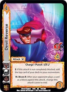 Devil Reverse - Street Fighter CCG - UniVersus card