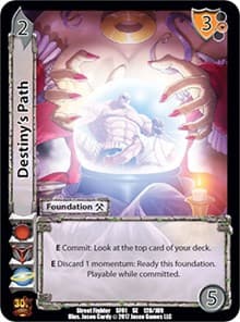 Destiny's Path - Street Fighter CCG - UniVersus card