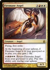 Firemane Angel - Ravnica: City of Guilds - Magic: The Gathering card