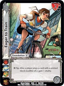 Eager to Train - Street Fighter CCG - UniVersus card