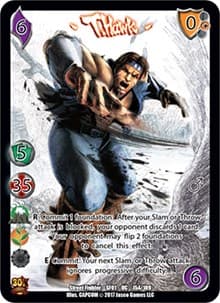 T. Hawk - Street Fighter CCG - UniVersus card