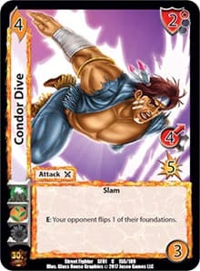 Condor Dive - Street Fighter CCG - UniVersus card