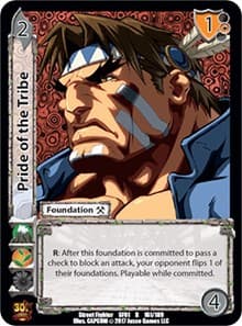 Pride of the Tribe - Street Fighter CCG - UniVersus card
