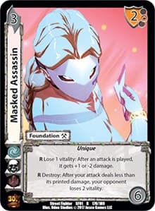 Masked Assassin - Street Fighter CCG - UniVersus card