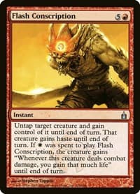 Flash Conscription - Ravnica: City of Guilds - Magic: The Gathering card