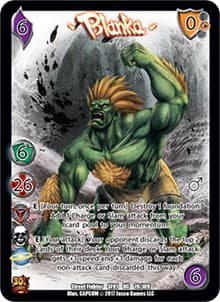 Blanka - Street Fighter CCG - UniVersus card