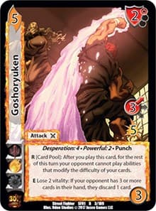 Goshoryuken - Street Fighter CCG - UniVersus card
