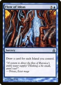 Flow of Ideas - Ravnica: City of Guilds - Magic: The Gathering card