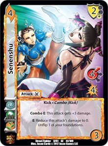Senenshu - Street Fighter CCG - UniVersus card