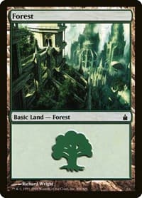 Forest (306) - Ravnica: City of Guilds - Magic: The Gathering card