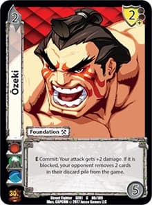 Ozeki - Street Fighter CCG - UniVersus card