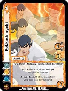 Rekkashingeki - Street Fighter CCG - UniVersus card