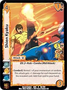 Shien Kyaku - Street Fighter CCG - UniVersus card