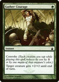Gather Courage - Ravnica: City of Guilds - Magic: The Gathering card