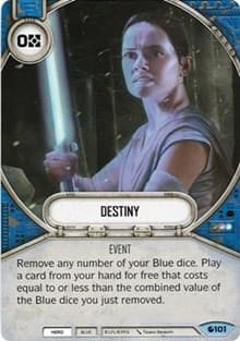 Destiny - Spirit of Rebellion - Star Wars: Destiny card