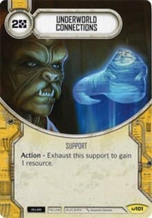 Underworld Connections - Awakenings - Star Wars: Destiny card