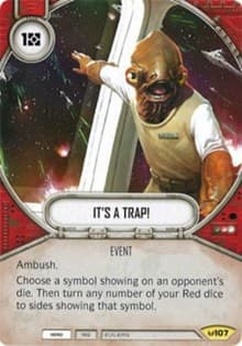 It's A Trap! - Awakenings - Star Wars: Destiny card