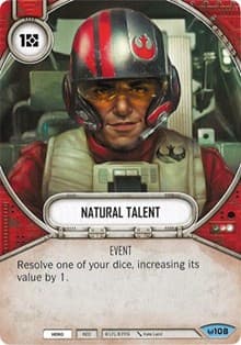 Natural Talent - Awakenings - Star Wars: Destiny card