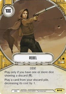 Rebel - Spirit of Rebellion - Star Wars: Destiny card