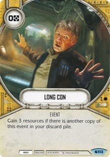 Long Con - Spirit of Rebellion - Star Wars: Destiny card
