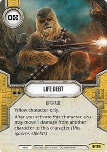 Life Debt - Spirit of Rebellion - Star Wars: Destiny card