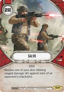 Salvo - Spirit of Rebellion - Star Wars: Destiny card