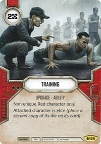Training - Spirit of Rebellion - Star Wars: Destiny card