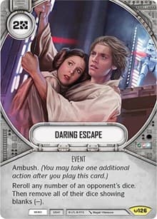 Daring Escape - Awakenings - Star Wars: Destiny card
