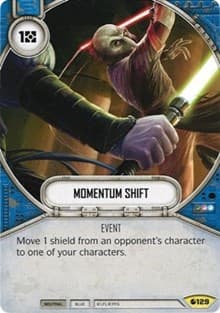 Momentum Shift - Spirit of Rebellion - Star Wars: Destiny card