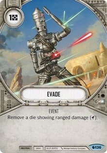 Evade - Spirit of Rebellion - Star Wars: Destiny card