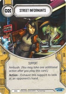 Street Informants - Awakenings - Star Wars: Destiny card