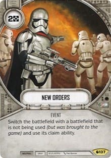 New Orders - Spirit of Rebellion - Star Wars: Destiny card