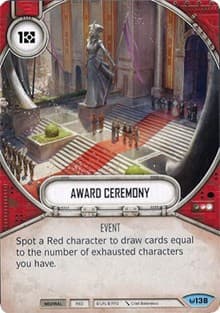 Award Ceremony - Awakenings - Star Wars: Destiny card